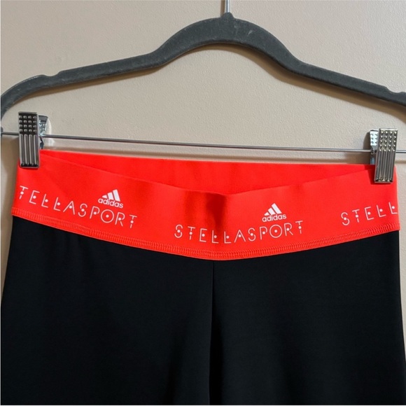 Stella Sport x Adidas Sz S Athletic ClimaLite Leggings
Black Orange/Red EUC - Picture 4 of 12